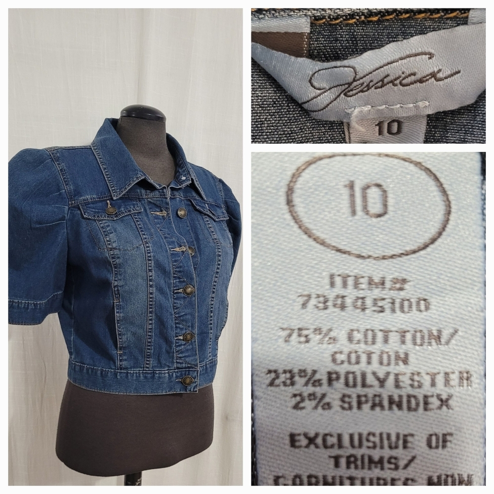 Cropped Jean Jacket / 10 - Picture 3 of 5